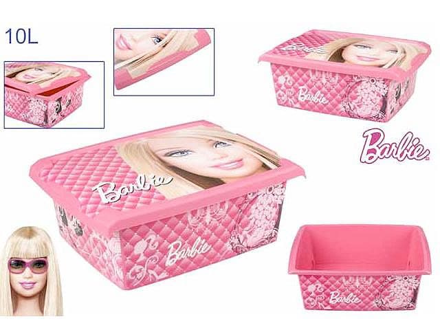 Plastična Kutija Za odlaganje Barbie 10 Lit - 2706