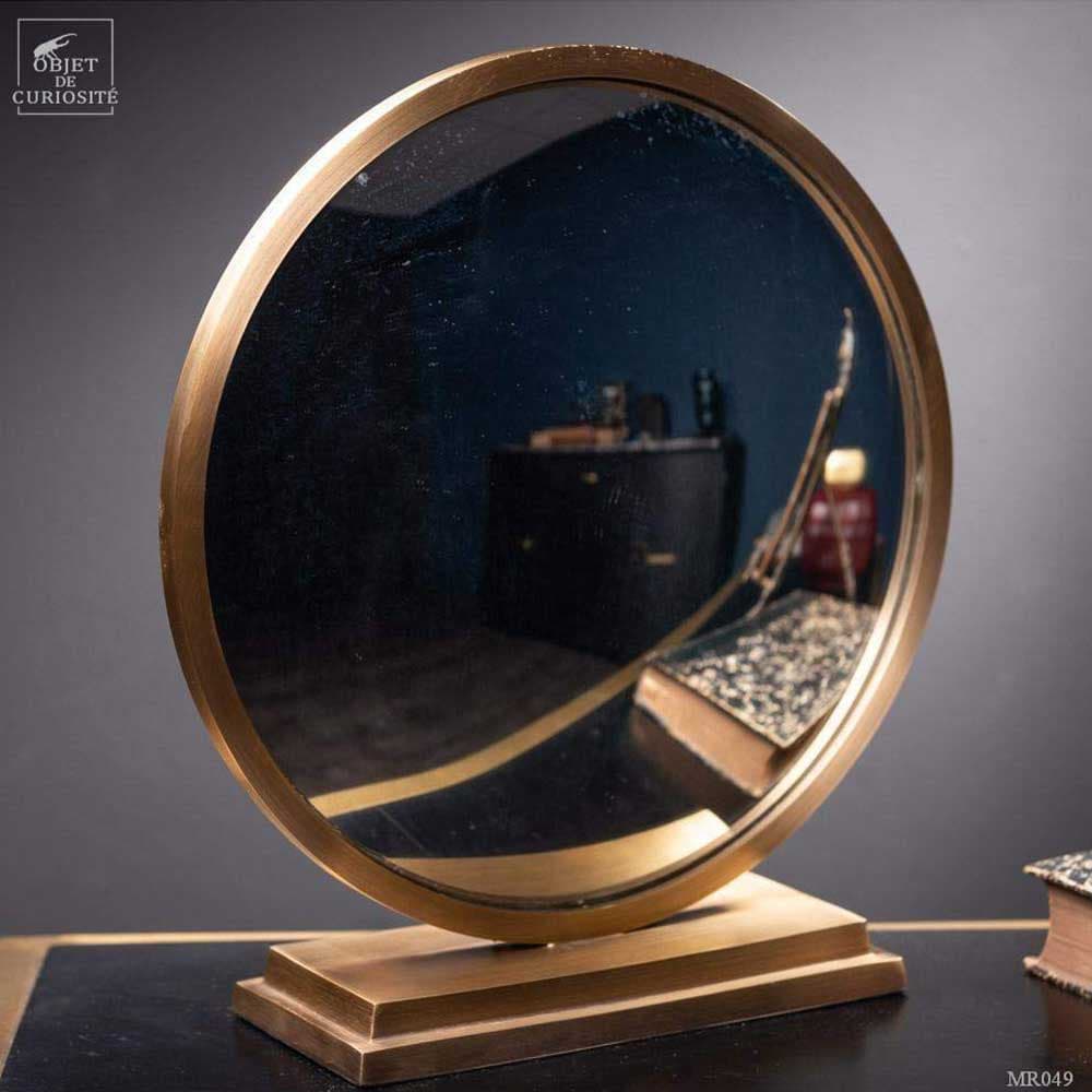 Konveksno okruglo ogledalo od mesinga