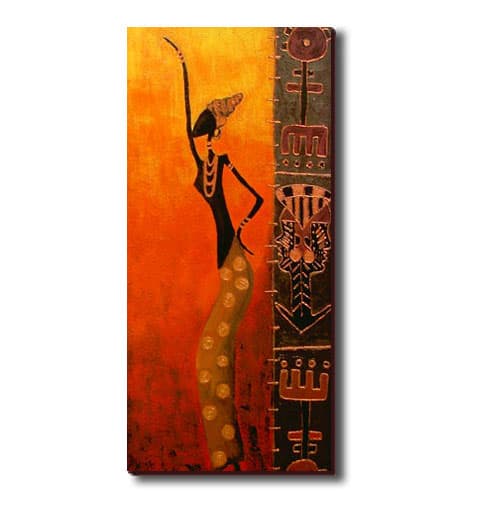 Dancing Black Girl 1 - D. Wagner - 30/70 DA