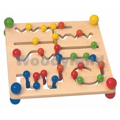 WoodyLand Drveni spiralni lavirint 90079