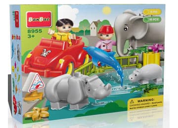 BanBao kocke Zoološki vrt 8955