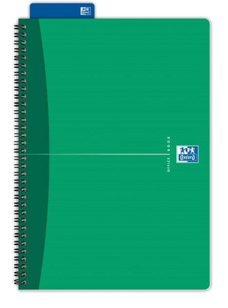 Sveska Oxford Office Essentials A4 kvadratići 06XO141 Green
