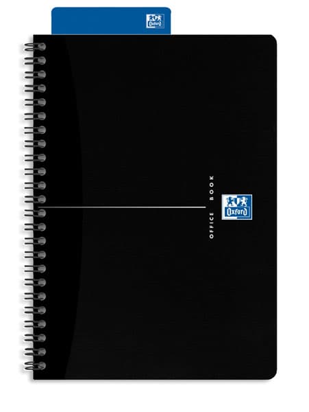 Sveska Oxford Office Smart Black A5 kvadratići 06XO251