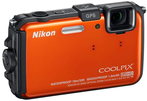 Nikon Coolpix Vodootporni fotoaparat AW100 Orange 16686