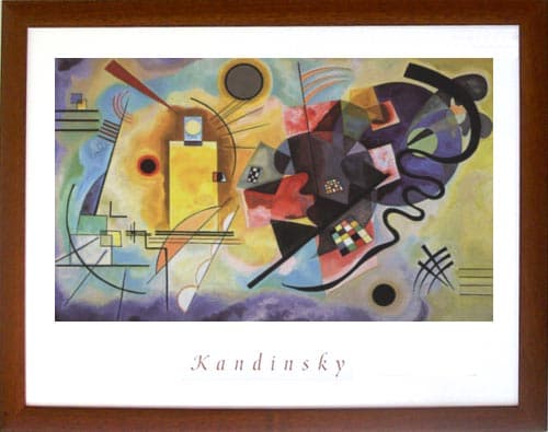 Kandinsky - Gelb Rot Blau - 50/70 E3 EP