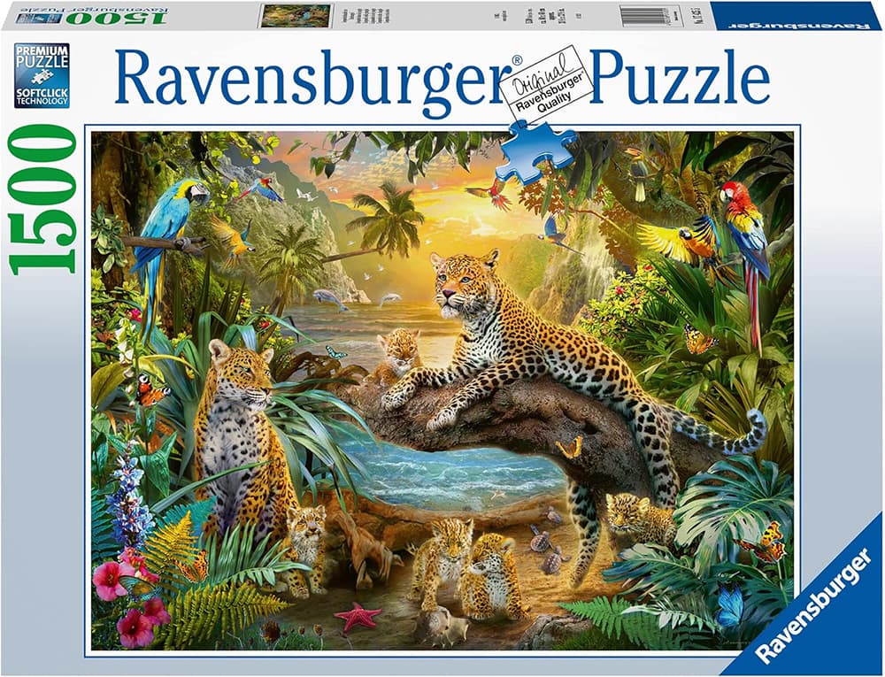 Ravensburger Puzzle slagalica Leopardi 1500 delova