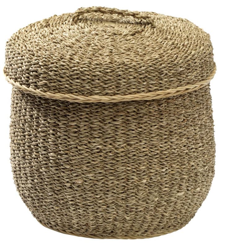 Pletena Korpa Sa Poklopcem manja