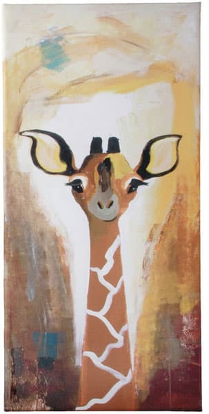 Štampana slika BANZA 40x90cm žirafa