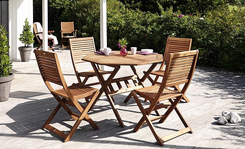 Sklopiva Garnitura Za Dvorište Break - 4 Stolice + Sto
