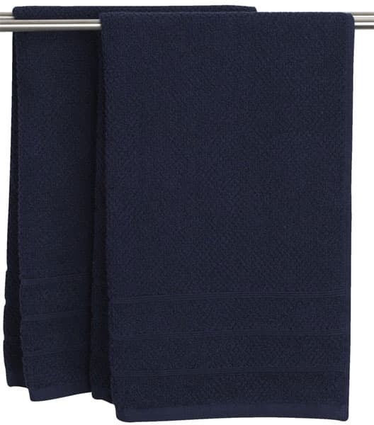 Kronborg peškir Jean 50x90 mornarsko plava