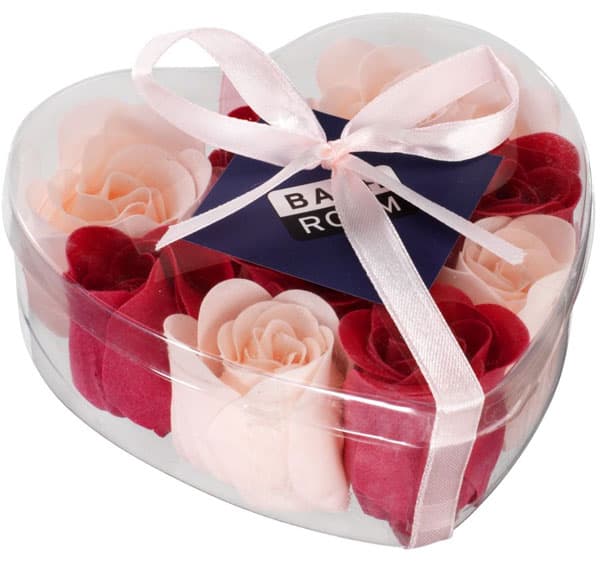 Sapun u obliku ruže 9 komada roze