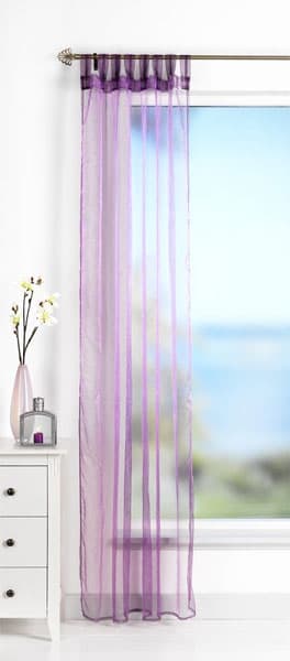 Zavesa Olga 1x145x245cm Ljubičasta