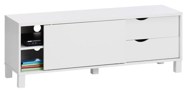 TV-polica Oxford - bela