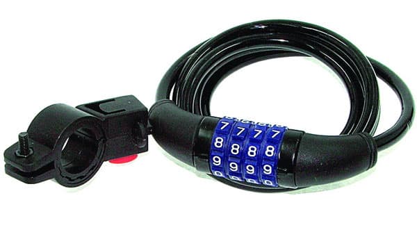 Brava sa šifrom za bicikl 8mm 190220