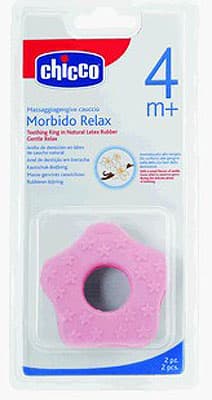 Chicco glodalica Roze zvezda 2 kom 715208
