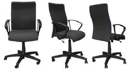 Radna stolica Dexter TS06/YB046 crna hrom baza Novy Styl