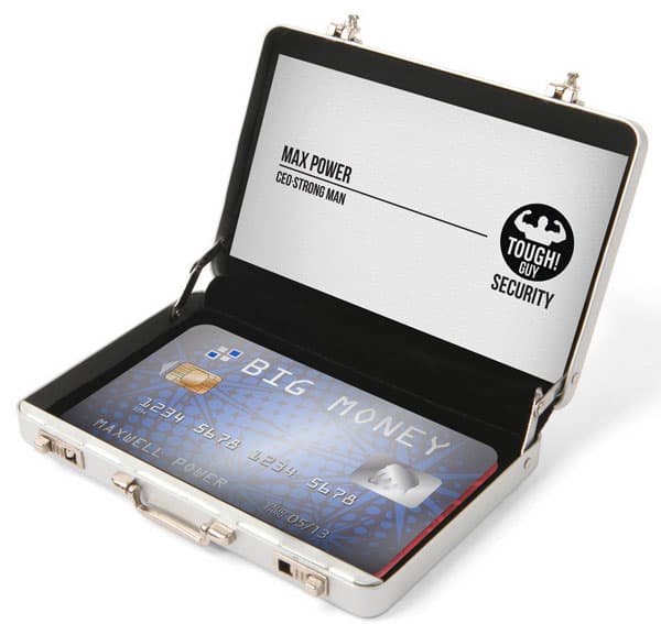 Kikkerland mini aktovka za vizit karte OR18