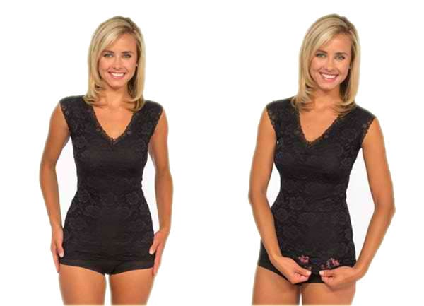 Slim N Lift Caresse crni XXL