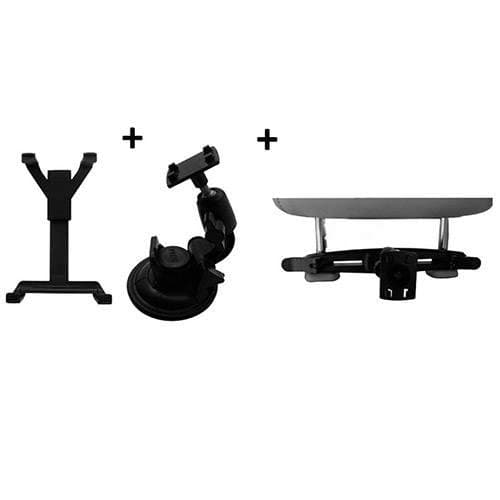 Univerzalni podesivi auto držač za PC Tablet - vetrobran + naslon sedišta 00823