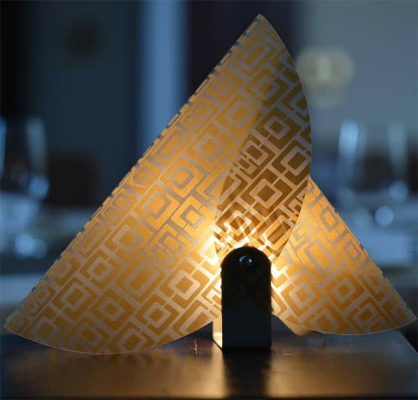 Dekorativna lampa sa 2 abažura Gold E14