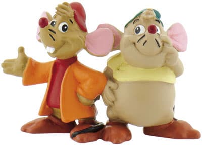 Bullyland Figurica Disney Pepeljuga - Mišići Gas i Žak