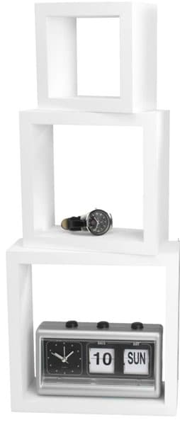 Trodelna polica X-Cube bela