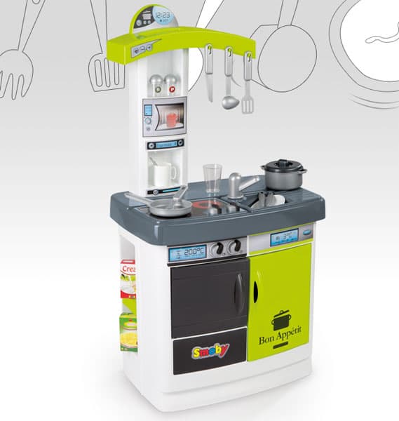 Smoby Dečja kuhinjica Bon Appetit! zelena SM024216