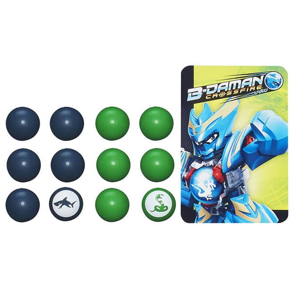 Hasbro B-Daman Municija srebrna i zelena A4465