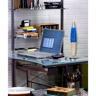 Lava lampa Glitter Blue - 2532