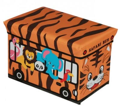 Kutija za igračke - tabure Kids 32-900000 Safari Bus