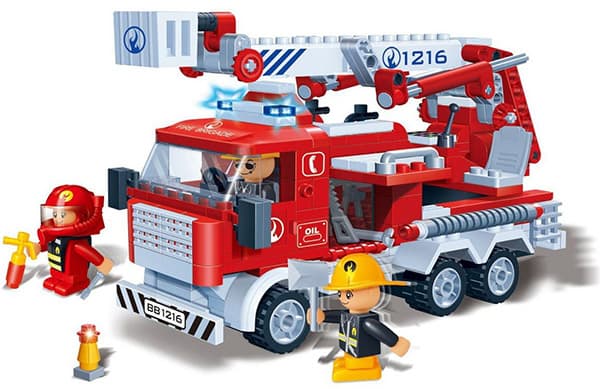 BanBao kocke vatrogasni kamion 8313