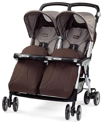 Peg Perego kolica za blizance Aria Twin Chocolat P3180011328