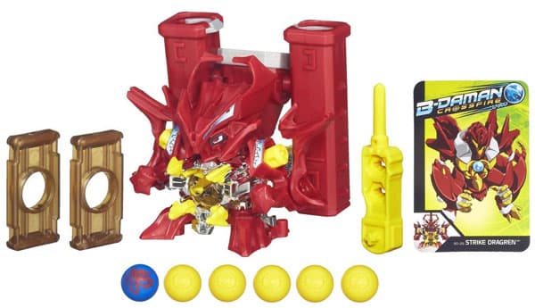 Hasbro B-Daman Deluxe Figura Strike Dragren A4460