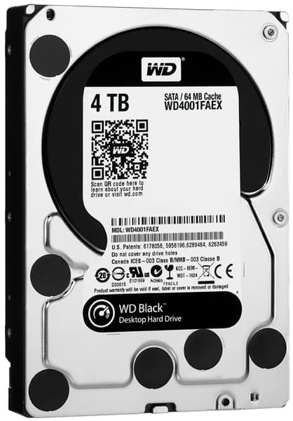 Western Digital Hard Disk Za Desktop Računare 4TB Black WD4001FAEX