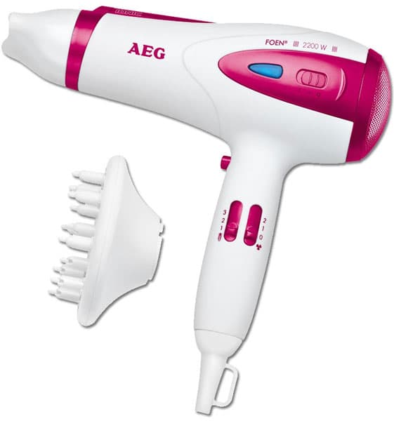 Fen za kosu AEG HTD 5584 pink sa difuzerom ECO-Save