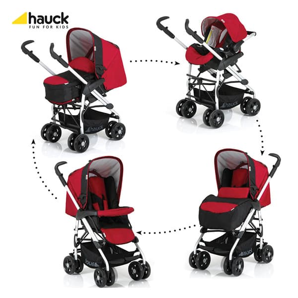 Hauck Trio set - Kolica sa nosiljkom i autosedištem Eagle Caviar Tango 5050041