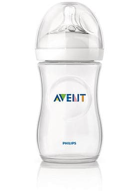 Avent Plastična flašica Natural 330ml sa cuclom sa srednjim protokom 3m+