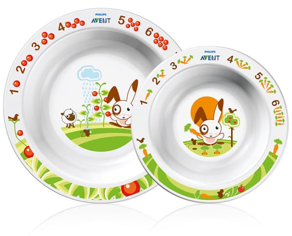 Avent Set od dve činije 6m+