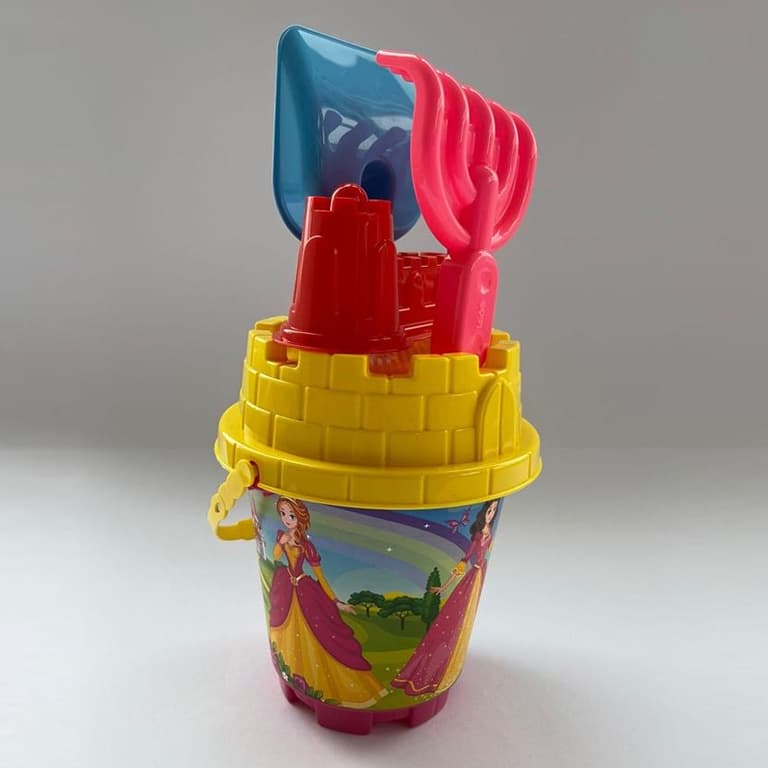 Set igračaka za pesak Castle 1024 crveni