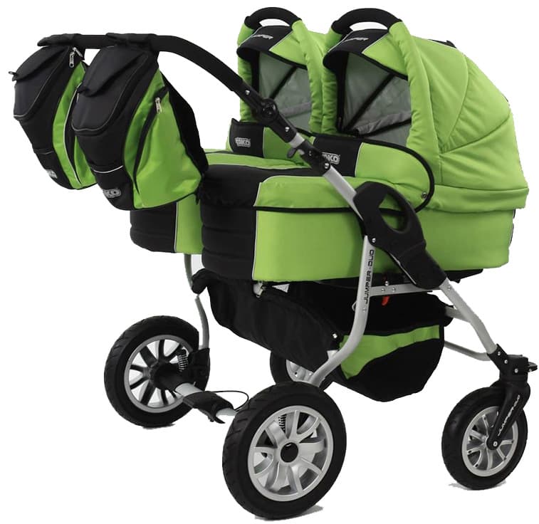 Tako Kolica za blizance Jumper Duo 3u1 Set 06