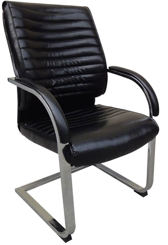 Konferencijska Radna Stolica Alkmaar Eko Koža Black