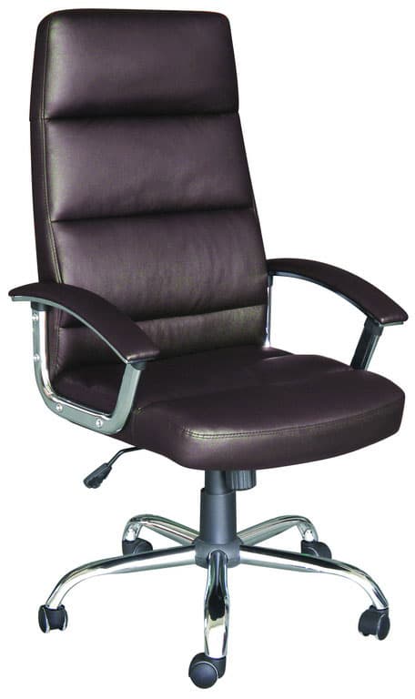 Radna Kancelarijska Fotelja Sa Visokim Naslonom Advance Brown
