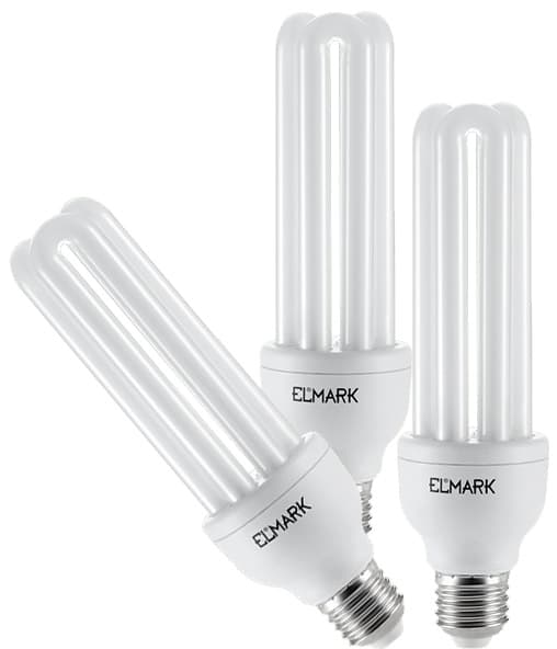 Štedljiva sijalica Elmark ESL E27 3U/36W 6400K 99200045 3kom.