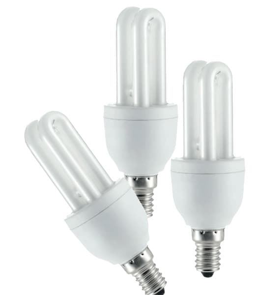 Štedljiva sijalica Elmark ESL E14 2U/5W 2700K 99200028 3kom.