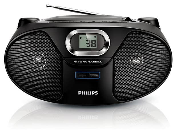 Prenosni CD MP3 USB player sa FM prijemnikom Philips AZ385/12