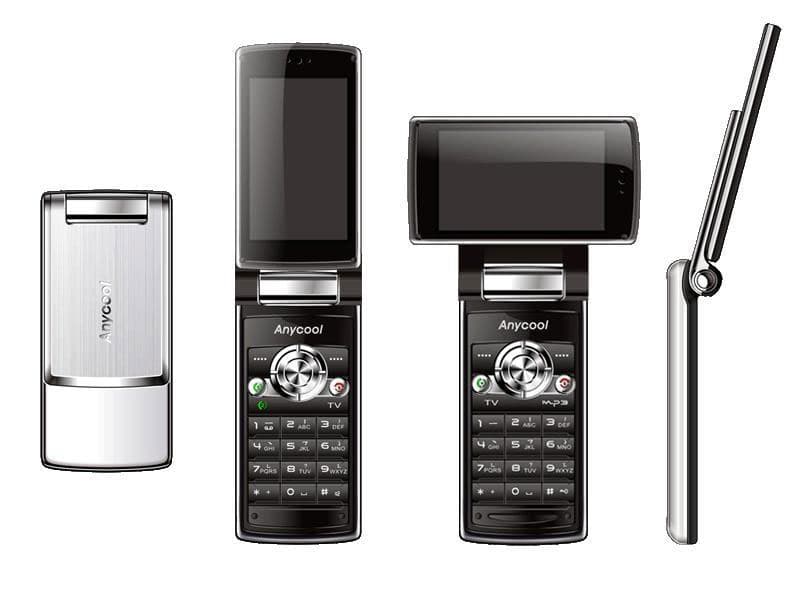 Mobilni telefon DualSIM AnyCool V868 + Evere BT slušalice