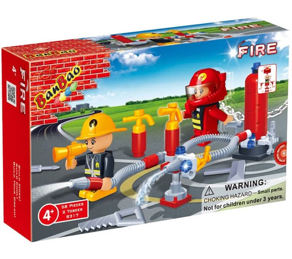 BanBao kocke Vatrogasci 8317