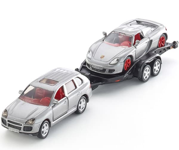 Siku Automobil Porsche Cayenne sa prikolicom 2544