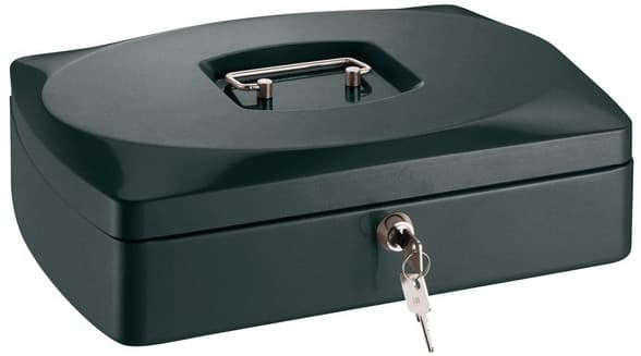 Kasa za novac Alco Premium 330 x 235 x 90 mm crna 8430-11