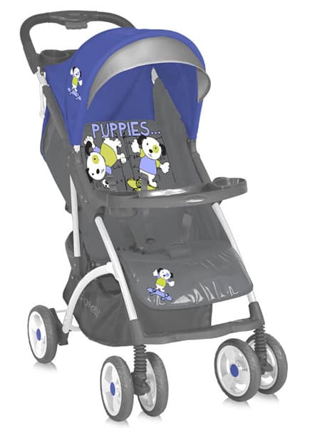 Bertoni Lorelli Kolica Smarty Blue&Grey Puppies 10020341459